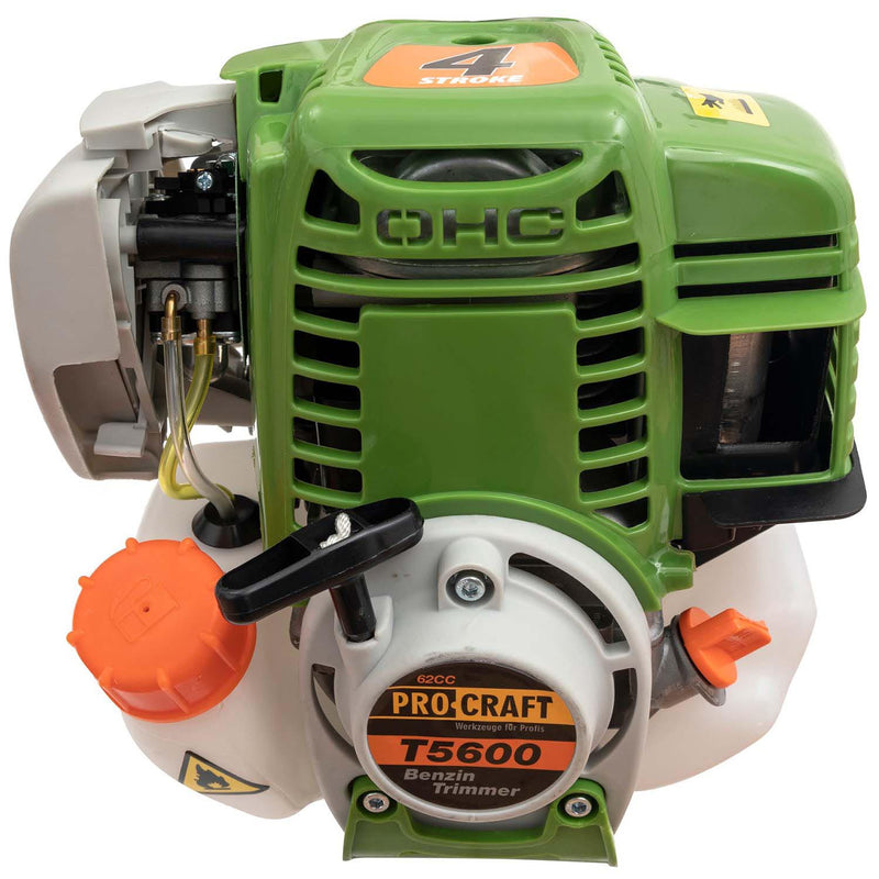 Set Motocoasa Procraft 5600, Motor 4 Timpi, 62CC, 7CP + Cultivator