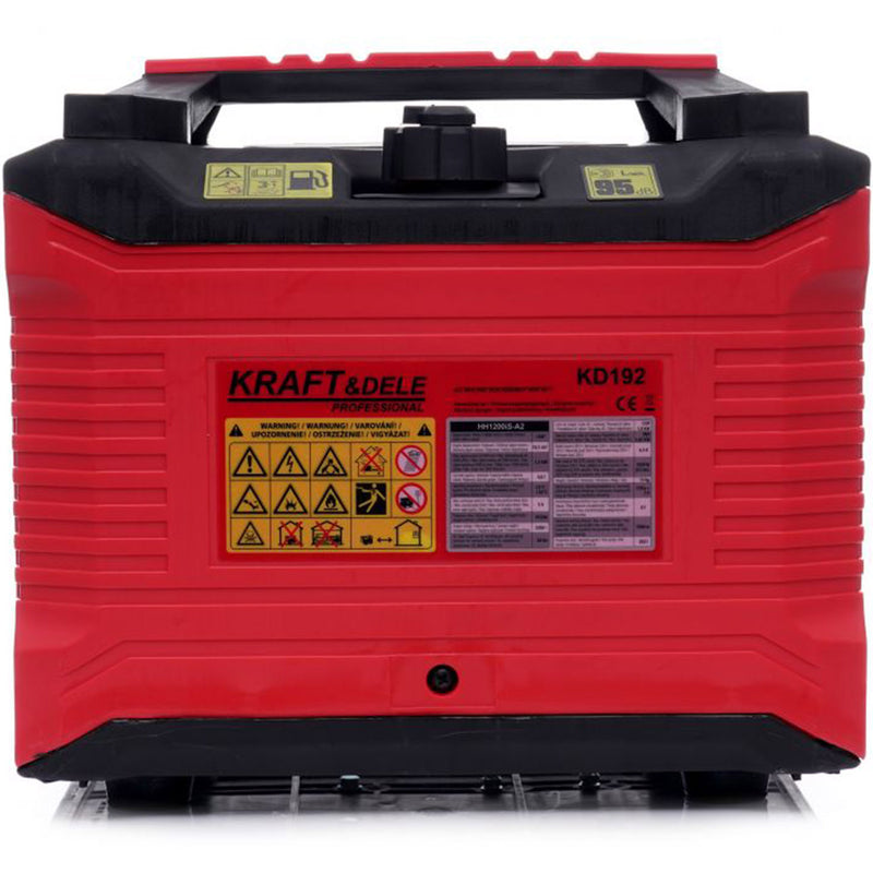 Generator curent silentios Kraft&Dele KD192, 230V, 1.5CP, stabilizator tensiune (AVR)