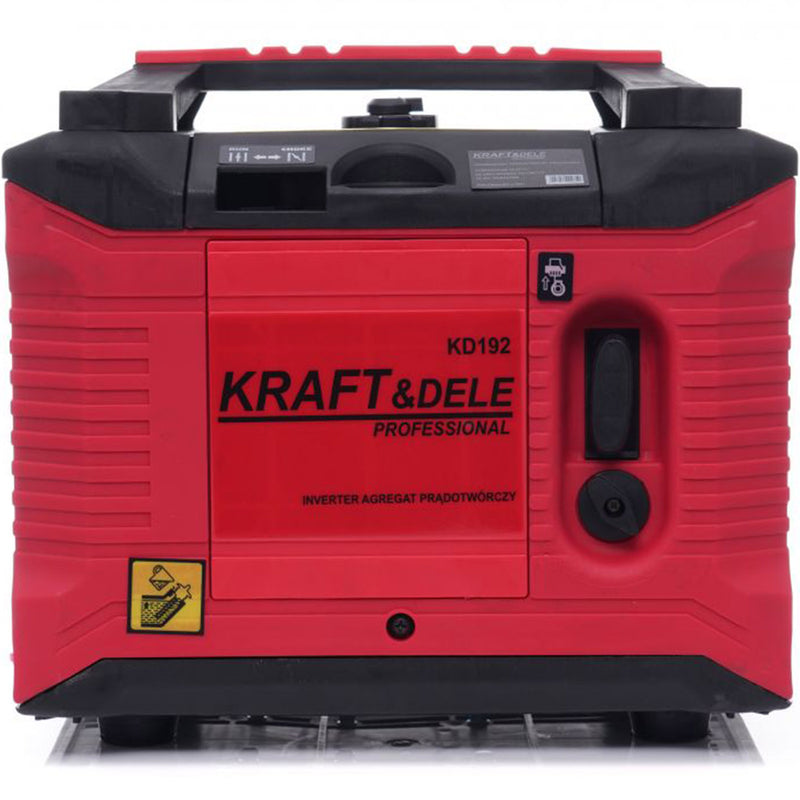 Generator curent silentios Kraft&Dele KD192, 230V, 1.5CP, stabilizator tensiune (AVR)