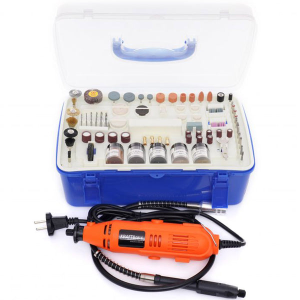 Masina de gravat Kraft&Dele KD10754, 218 accesorii, 270W, 35000RPM
