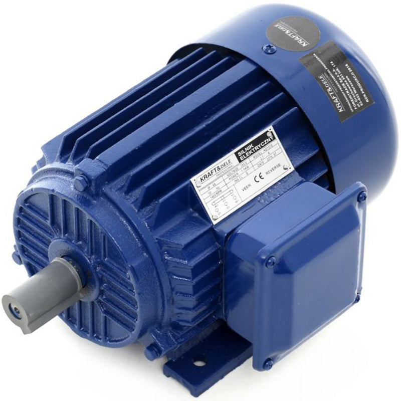 Motor electric trifazat Kraft&Dele KD1813, 2.2KW, 1420RPM, carcasa fonta