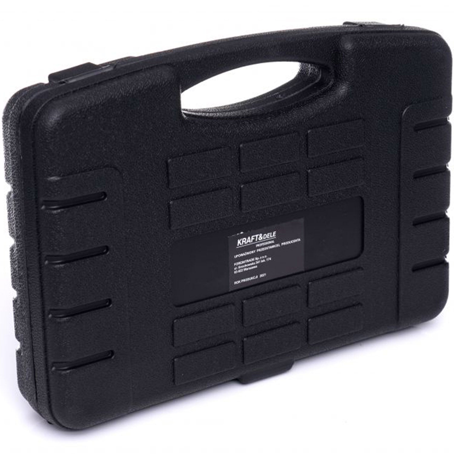 Trusa scule Kraft&Dele KD10834, 56 bucati, valiza de transport inclusa
