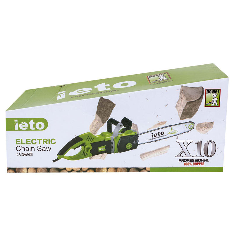 Drujba electrica IETO X10, 1800W, lama 40cm, lant 32 dinti