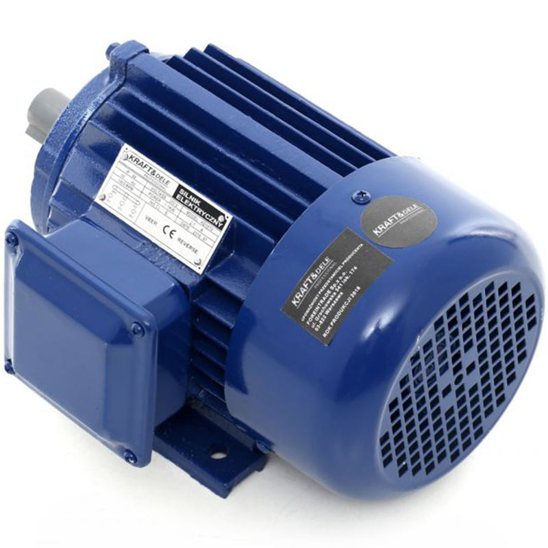 Motor electric trifazat Kraft&Dele KD1811, 1.5KW, 1400RPM, carcasa fonta