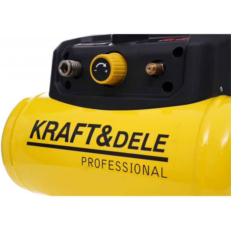 Compresor aer Kraft&Dele KD1415, 6L, 1.5CP, 8Bar, 180/min, profesional