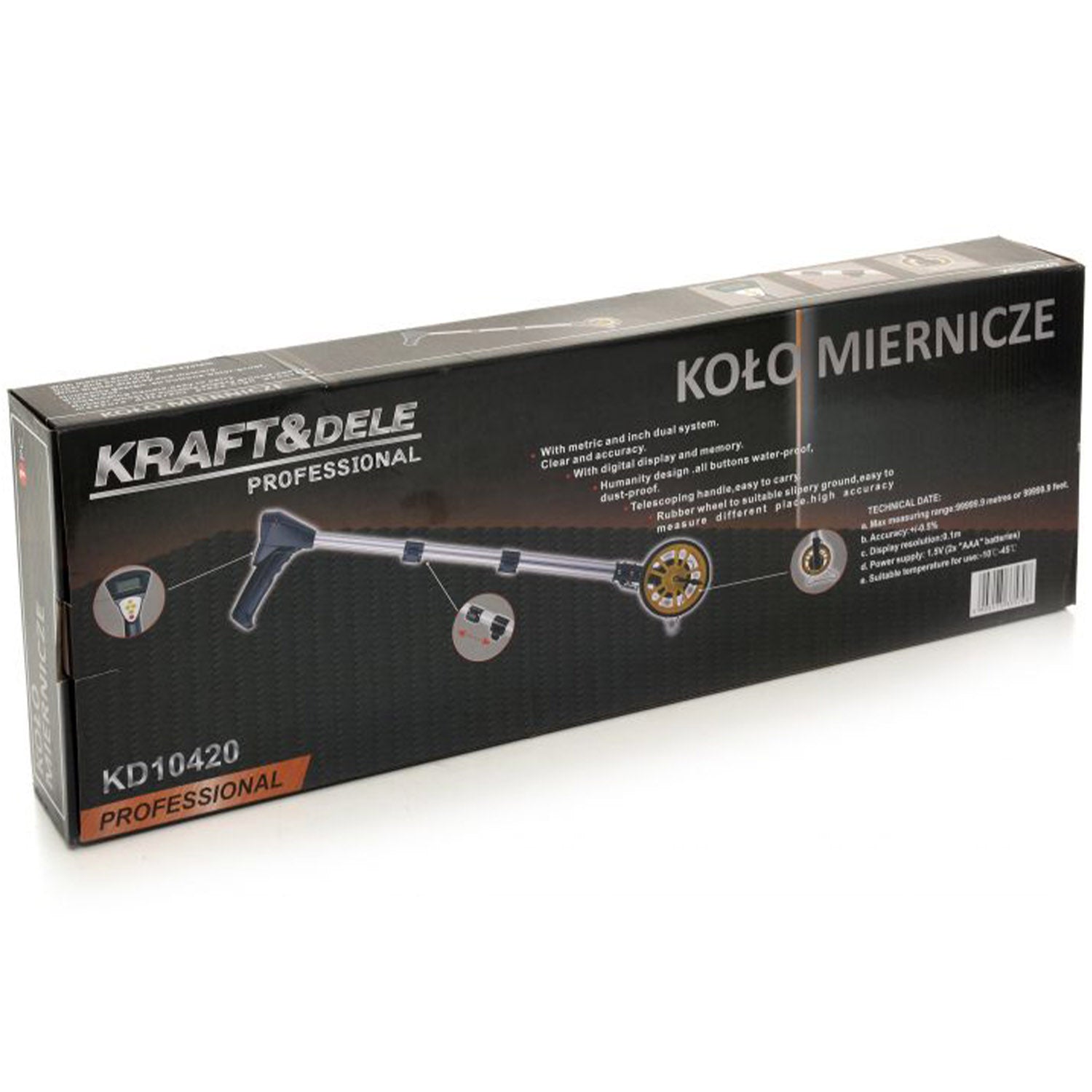 Roata masurare distante Kraft&Dele KD10420