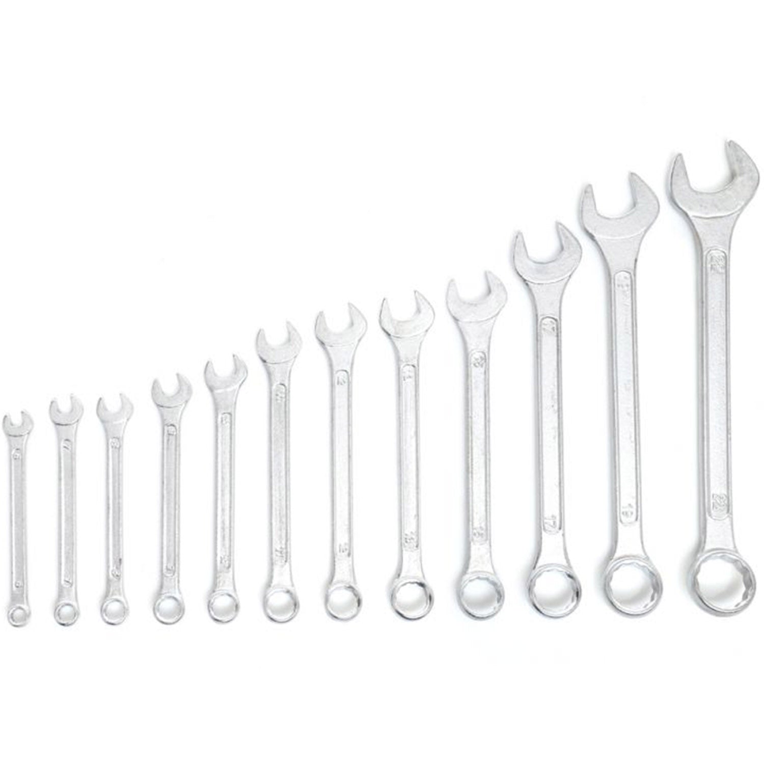 Set de chei combinate, 12 piese, Kraft&Dele KD10921, 6-22MM