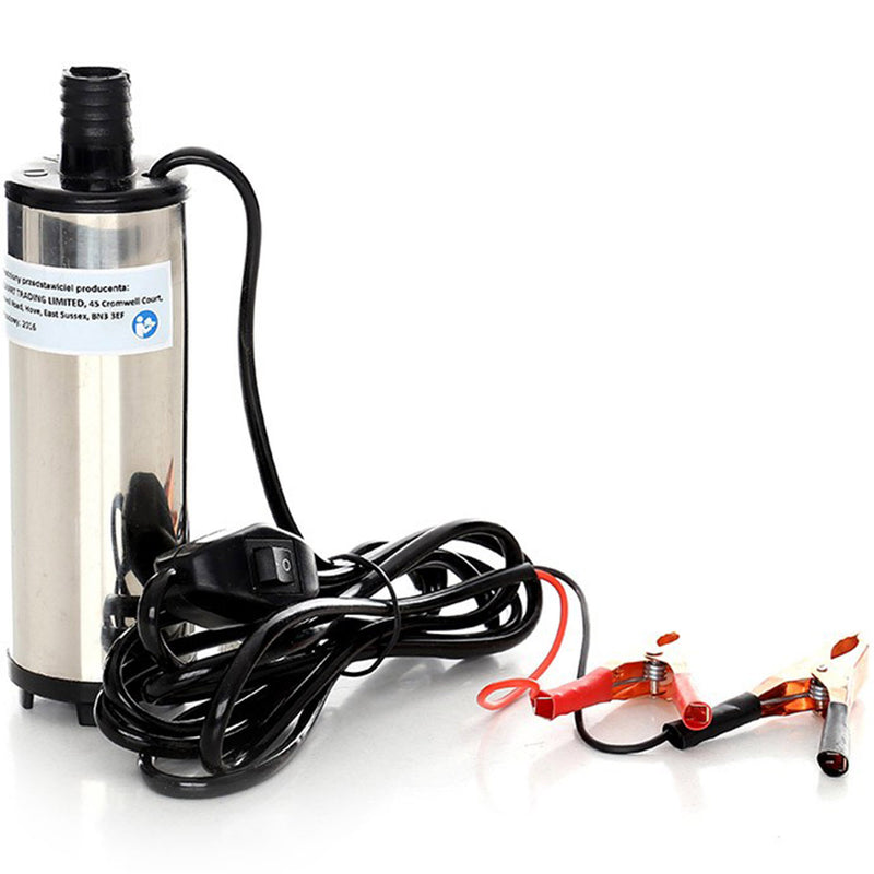 Pompa transfer lichide Kraft&Dele KD1170, 12V cu autoamorsare, pentru motorina sau ulei