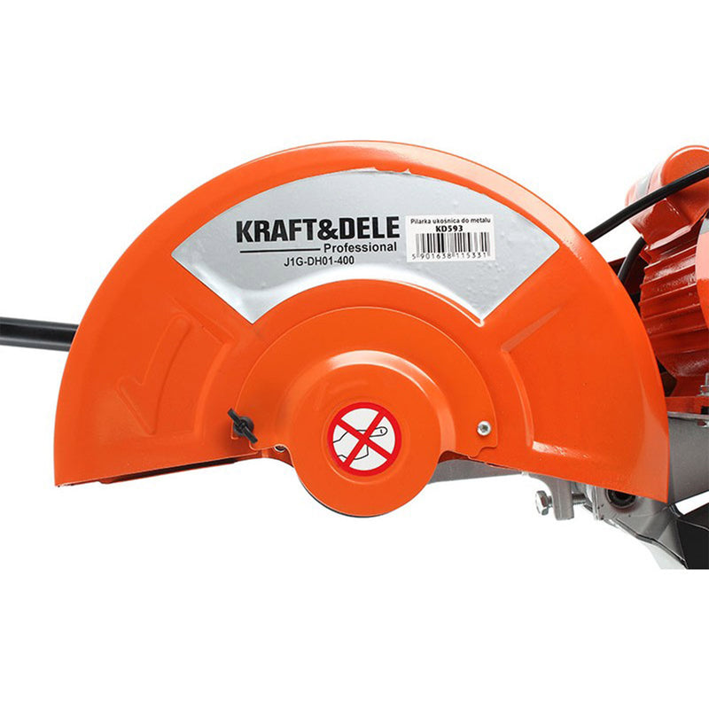 Fierastrau circular Kraft&Dele KD593, 3000W, 2800RPM, 400mm