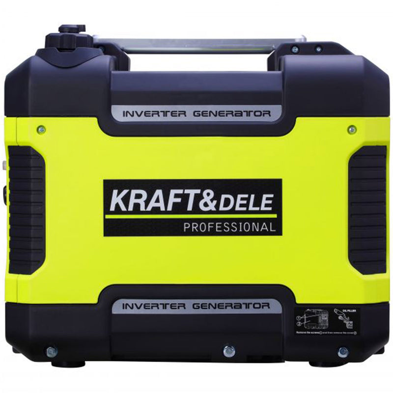 Generator curent silentios Kraft&Dele KD133, 230V, 3CP, stabilizator tensiune (AVR)