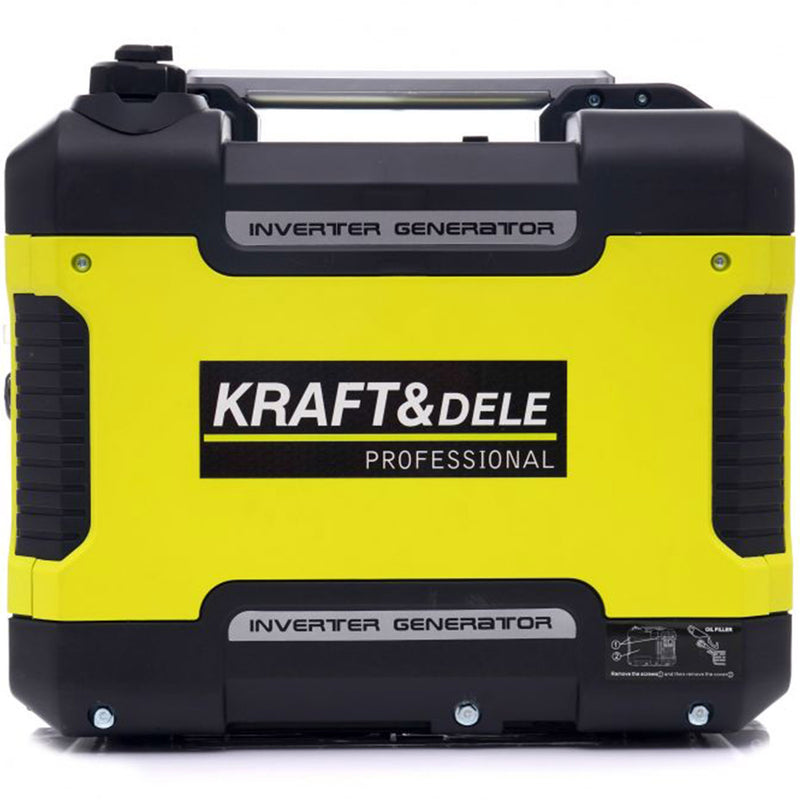 Generator curent silentios Kraft&Dele KD133, 230V, 3CP, stabilizator tensiune (AVR)