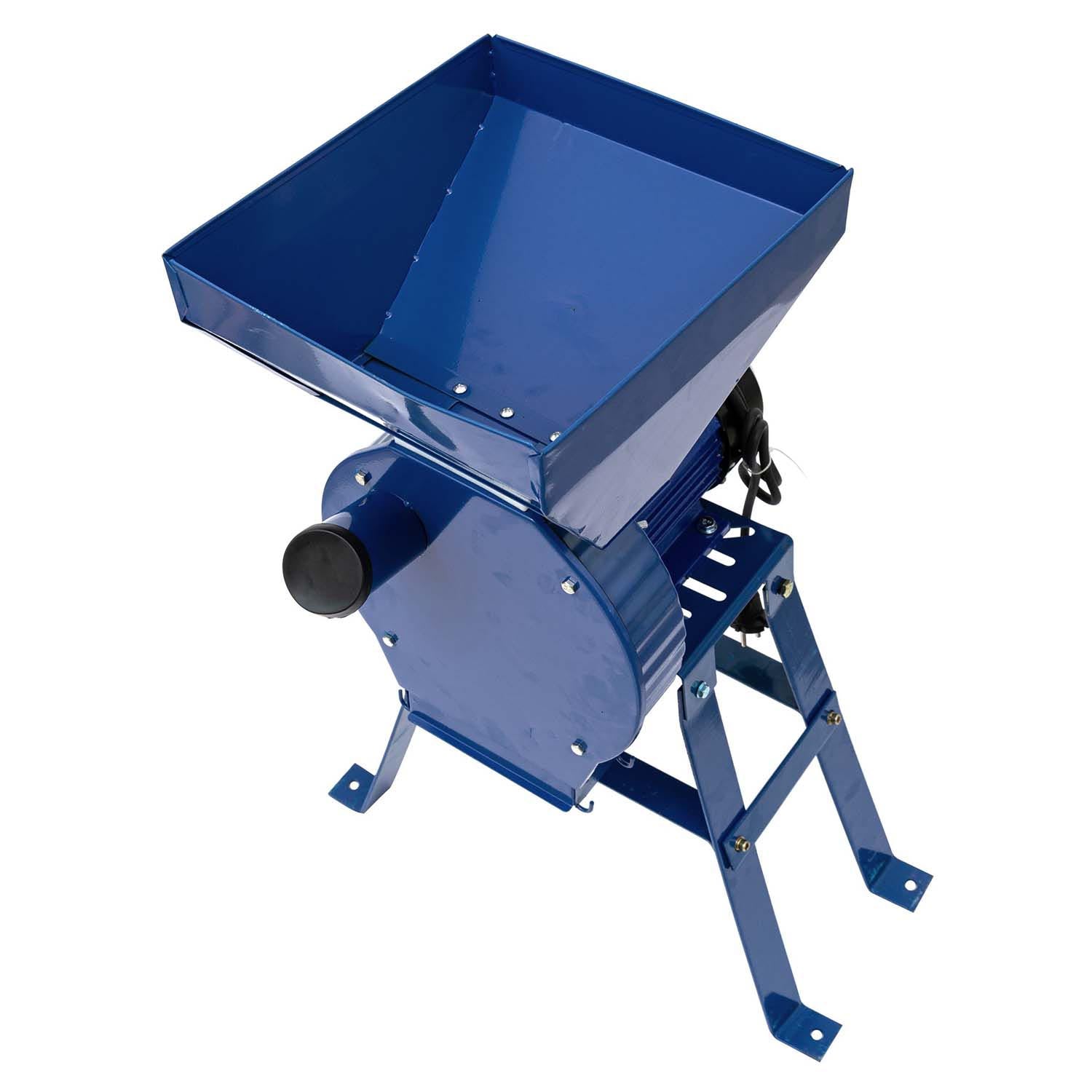 Set Moara cereale, stiuleti si lucerna (3 in 1), Alpin Profi, 3.8KW, 350Kg/Ora, + suport metal
