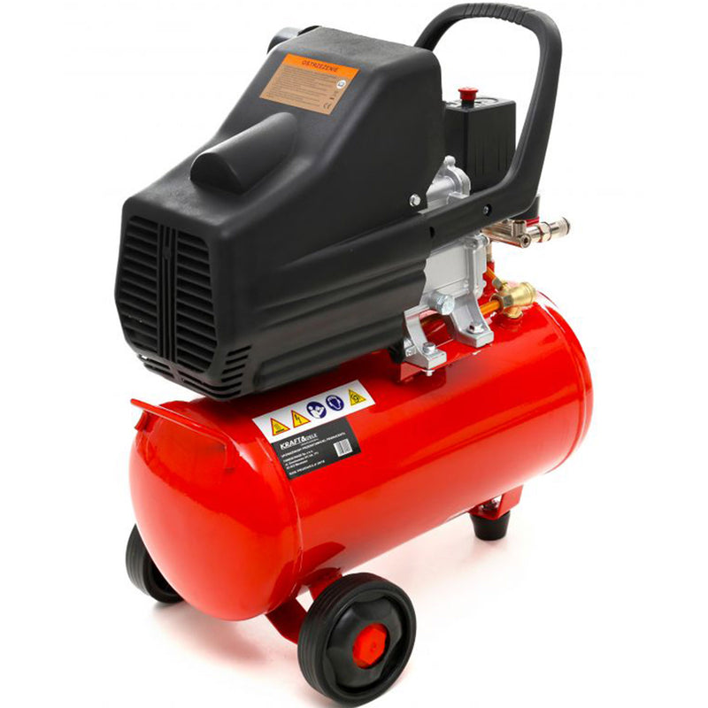 Compresor aer Kraft&Dele KD400, 24L, 3.8CP, 8Bar, 205/min, profesional