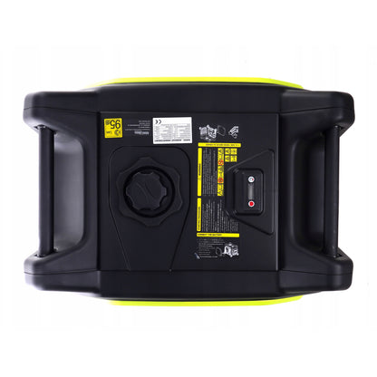 Generator curent silentios profesional Kraft&Dele KD682, 230V, stabilizator tensiune (AVR), roti transport si pornire la cheie