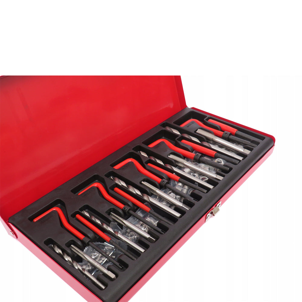 Kit tarozi reparatii filet Kraft&Dele KD10590, 131 bucati, valiza de transport inclusa