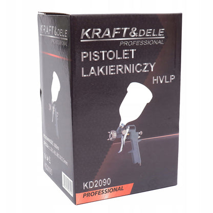Pistol de vopsit pneumatic Kraft&Dele KD2090, Փ 1.5mm, 600ml