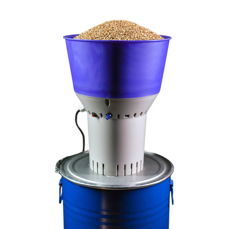 Moara de cereale electrica HOLZ MILL-50L, 1.2KW, 1900RPM, 300kg/h
