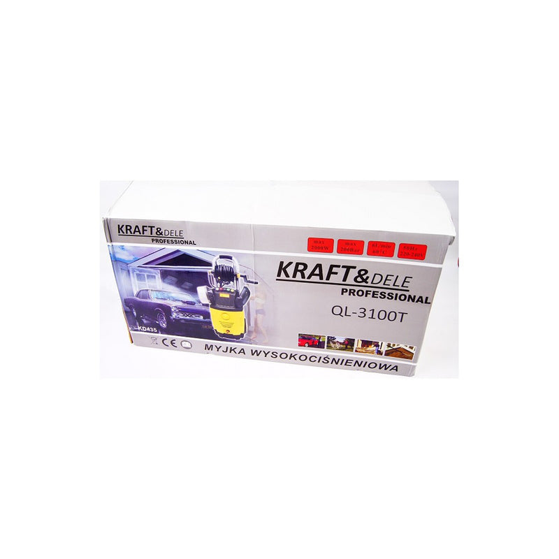 Aparat de spalat cu presiune Kraft&Dele KD435, 2000W, 6L/min, Accesorii incluse
