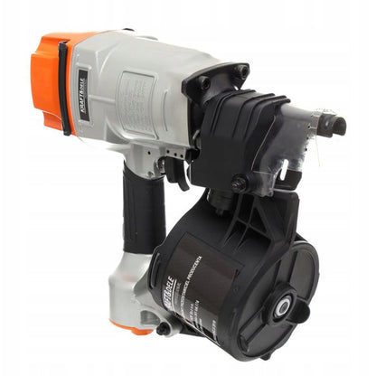 Pistol cuie pneumatic Kraft&Dele KD1431, diametru 2.5-3.3mm, cu tambur / rola