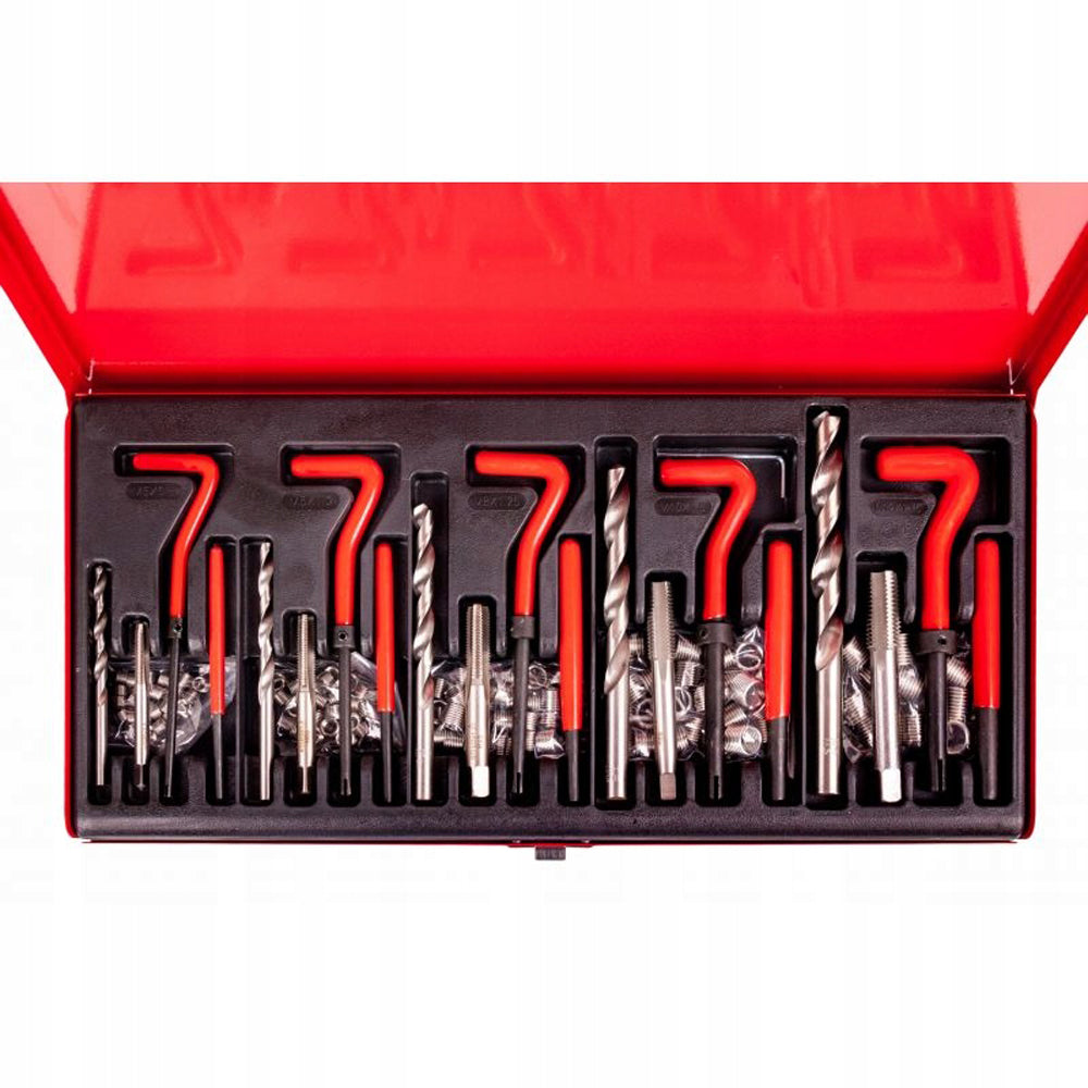 Kit tarozi reparatii filet Kraft&Dele KD10590, 131 bucati, valiza de transport inclusa