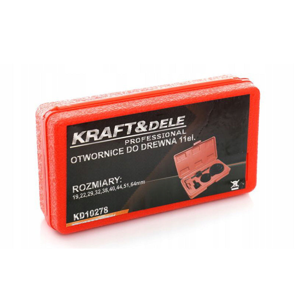 Set carote pentru Gips Kraft&Dele KD10278, 19-64mm