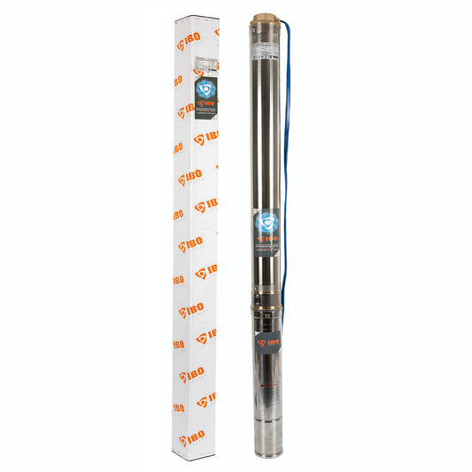Pompa submersibila IBO Dambat 3SDM24, 0.75KW, debit 100l/min, H refulare 80m, racord 1.25 toli, rezistenta sporita la nisip