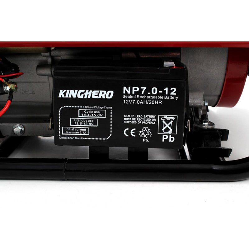 Generator curent Kraft&Dele KD115, 230V, 6.5CP, 4 timpi, pornire la cheie (PRODUS RESIGILAT)