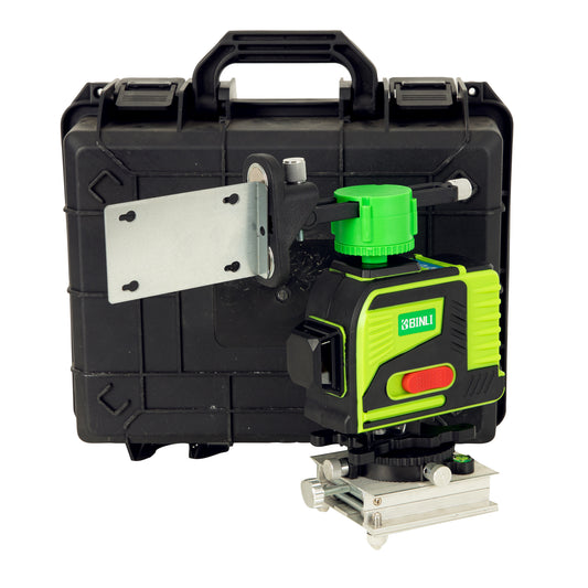 Nivela Laser Binli PM-12, fascicul verde, 15m