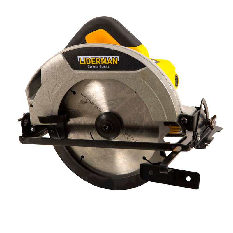 Fierastrau circular Liderman LD-FC1350, 1350W, 5200 RPM, disc 185mm, adancime taiare 63mm