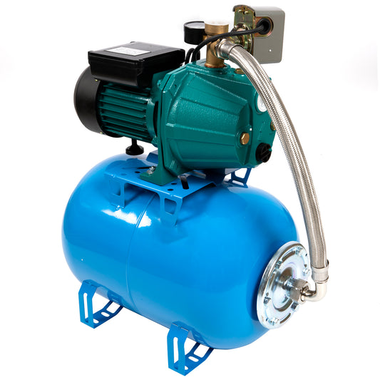 Hidrofor apa Liderman- Apc-JY100A(a), vas expansiune 24L, 0.8 Kw, 50 l/min, H refulare 46m (PRODUS RESIGILAT)