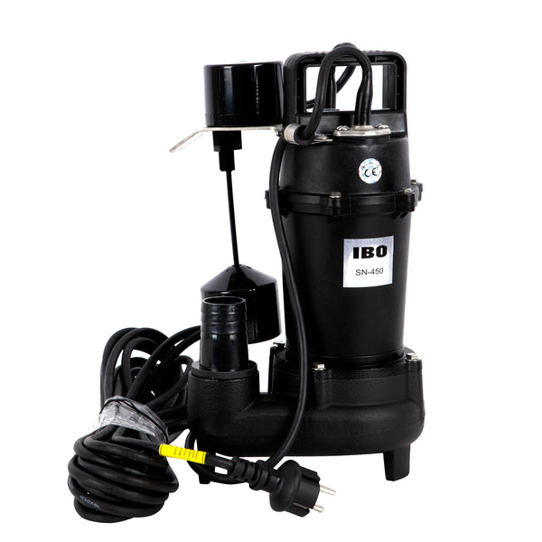 Pompa apa murdara IBO Dambat SN-450, 450W, 250l/min, submersibila, cu flotor