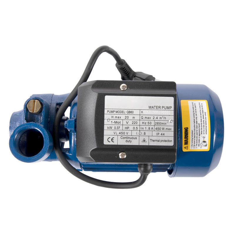 Pompa de suprafata Alpin Profi QB60, 370W, 40L/min, Ref.20m.corp fonta, bobinaj 100%cupru ( PRODUS RESIGILAT )