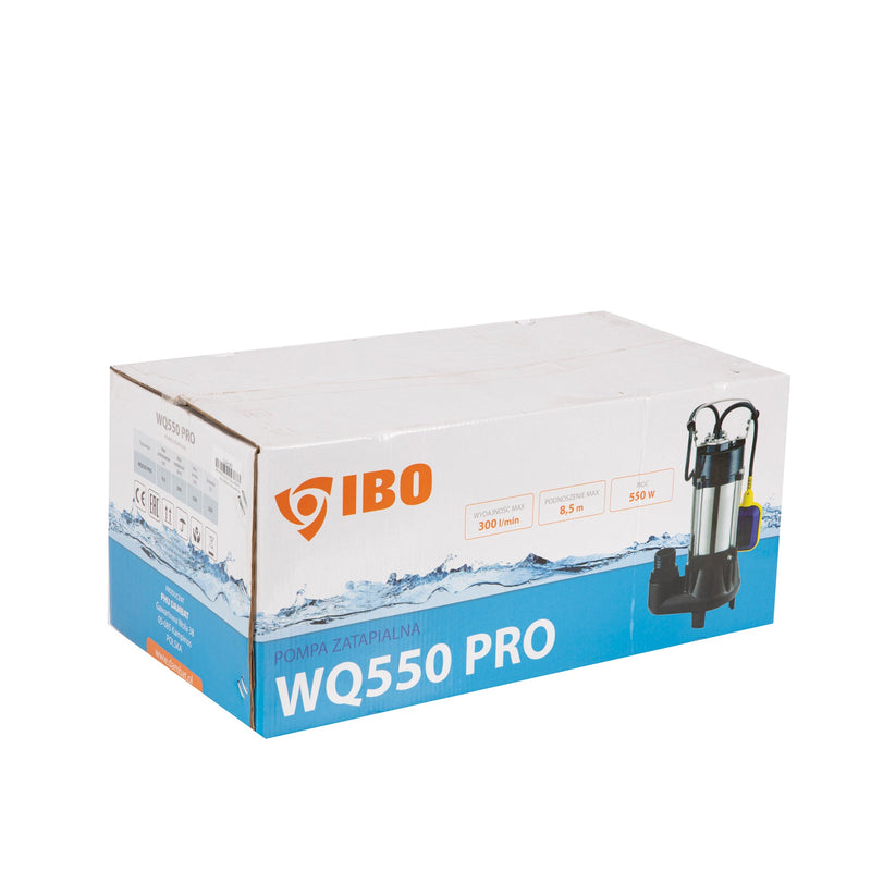 Pompa apa murdara IBO Dambat WQ 550 Professional, 550W, 700l/min, submersibila, cu flotor ( PRODUS RESIGILAT )