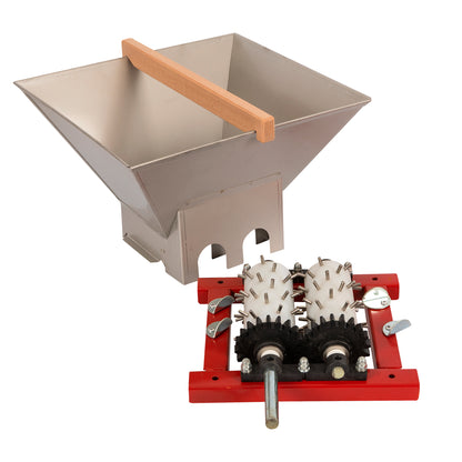 Zdrobitor fructe manual premium, Alpin Profi FC-7N, cuva aluminiu si dinti inox