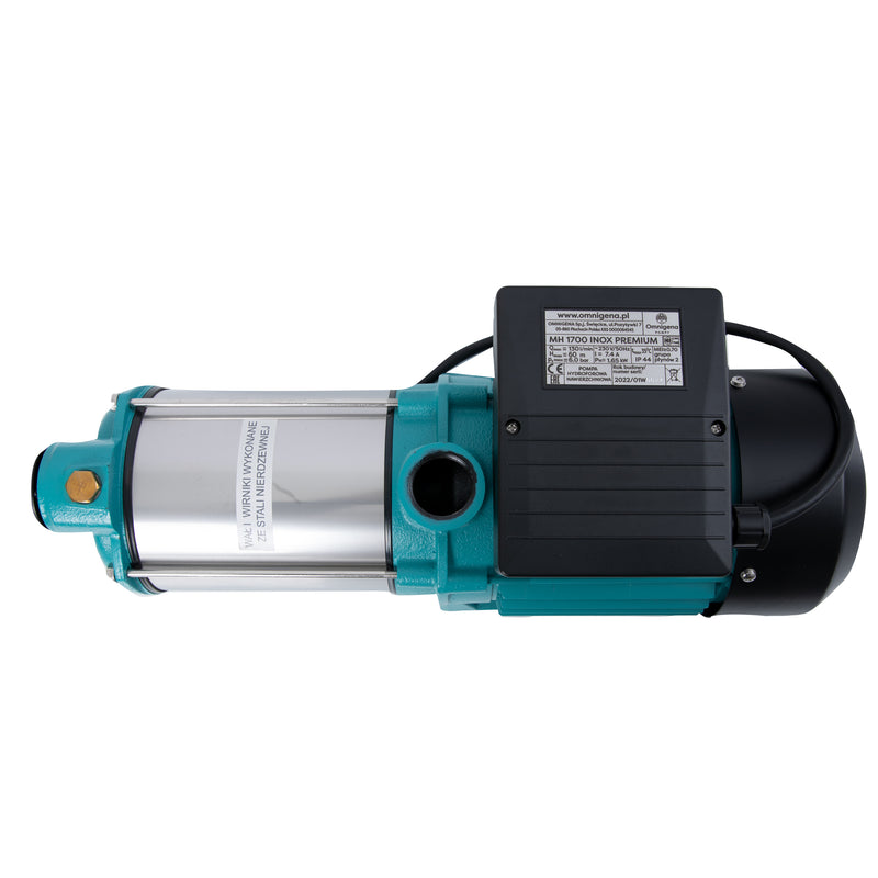 Pompa de suprafata Omnigena MH 1700 INOX PREMIUM, 230V, 1.65kW, 130l/min, H refulare 60m