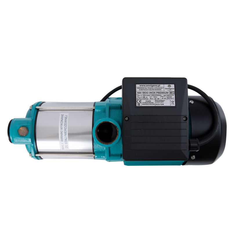 Pompa de suprafata Omnigena MH 1800 INOX PREMIUM, 230V, 1.8kW, 170l/min, H refulare 48m