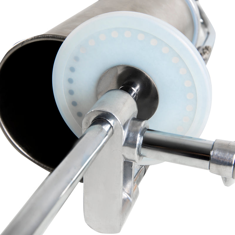 Masina de umplut carnati, 4Kg, 5xPalnii Incluse, Alpin Profi®, vertical din inox