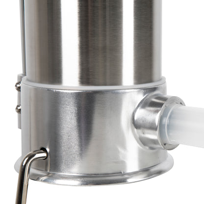 MICUL MACELAR Recomanda - Masina de umplut carnati, 5.5Kg, 6xPalnii incluse, Vertical Profi, Inox