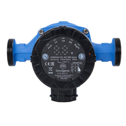 Pompa recirculare centrala Omnigena OMEGA3 25-40/180, debit 2.6m3/h, putere 22W