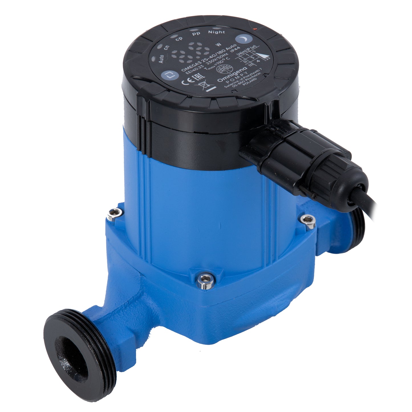 Pompa recirculare centrala Omnigena OMEGA3 25-40/180, debit 2.6m3/h, putere 22W