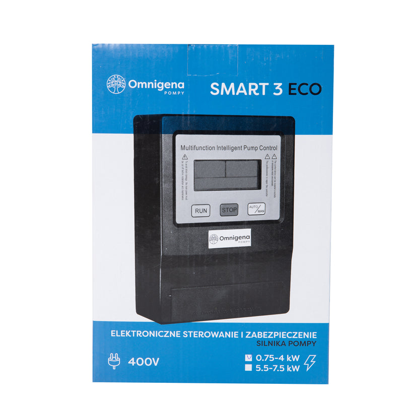 Panou comanda pompa apa profesional Omnigena SMART3 ECO, 400V, 0.75-4kW