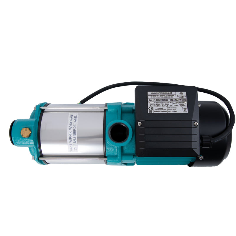 Pompa de suprafata Omnigena MH 1400 INOX PREMIUM, 230V, 1.3kW, 130l/min, H refulare 50m