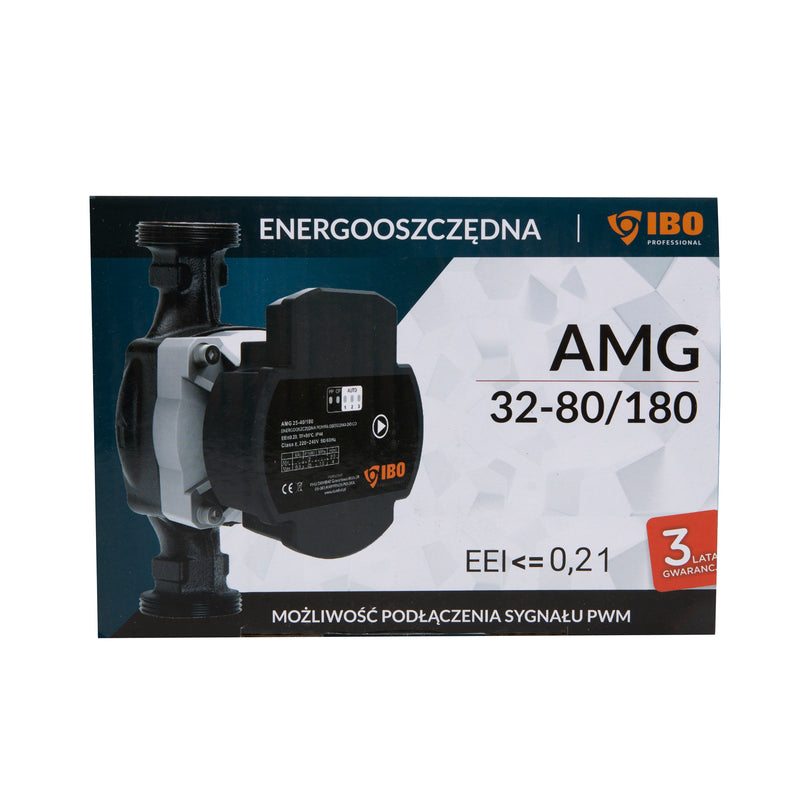 Pompa recirculare centrala IBO Dambat AMG 32-80/180, 70l/min, 65W