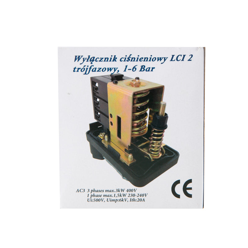 Presostat trifazat Ibo Dambat LCI2 (230V / 400V)