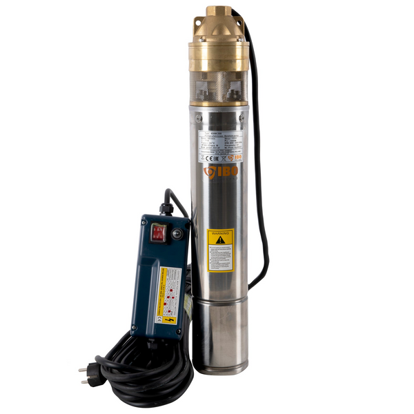 Pompa submersibila IBO Dambat 4SKM-200, 1500W, 50 l/min, H refulare 140m