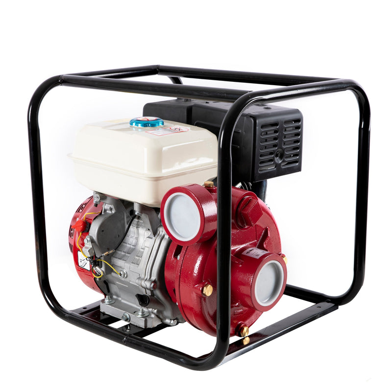 Set Motopompa de presiune pentru irigatii IBO Dambat H-BZP-30, 3 toli, 700 l/min, 13CP, 2 x furtun 20m, furtun absorbtie 5m, ulei 4T