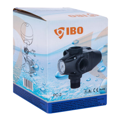 Presostat mecanic IBO Dambat PC-2, 1.6-4.6 bar, 1 tol