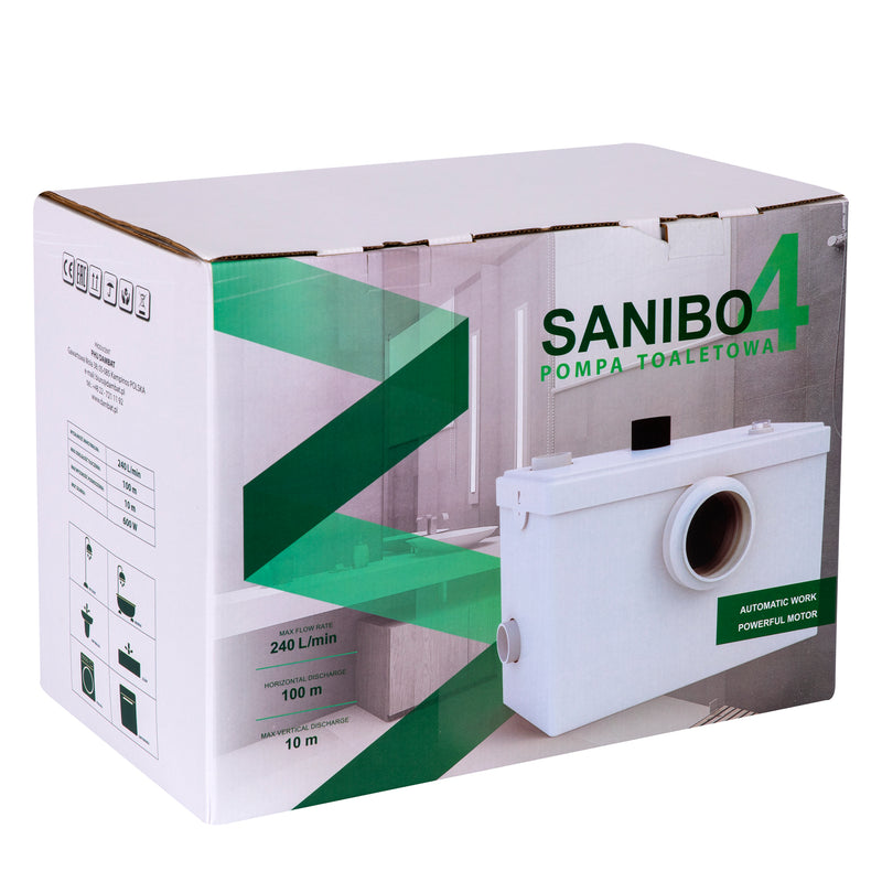 Pompa WC IBO Dambat Sanibo4, 600W, 300 l/min