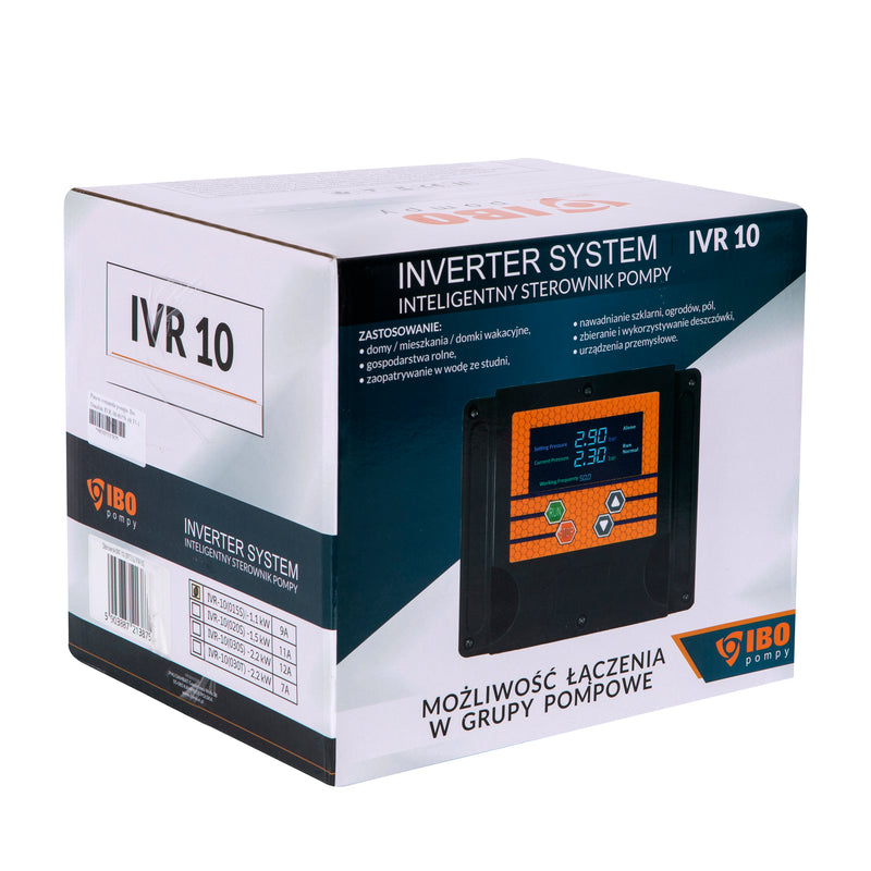 Panou comanda inteligent cu convertizor frecventa, IBO Dambat IVR-10-015S (0.37-1.1kW / 9A / 230V), Inverter pompe apa