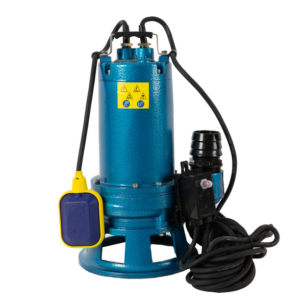 Pompa apa murdara cu tocator Omnigena WQ 10-10-0,75, 0.75KW, debit 250l/min, H refulare 12m, submersibila